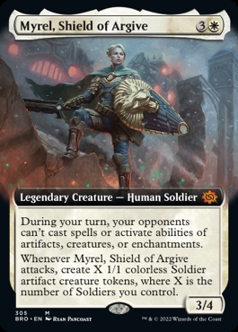 🔥 Myrel, Shield of Argive The Brothers' War Bordless